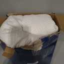 Heated Mattress Pad Queen Size - Embossed Electric Mattress Pad Cover Dual Control - 1-10 Hours Auto Shut Off with Deep Pocket White