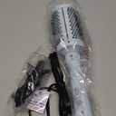 Farery 2.4" Thermal Brush, Large Barrel Heated Round Brush with Triple PTC & 5 Heat Settings (280-420F), Lightweight Dual Voltage for Voluminous Big Curls, Waves & Straightening Long Hair (Blue)