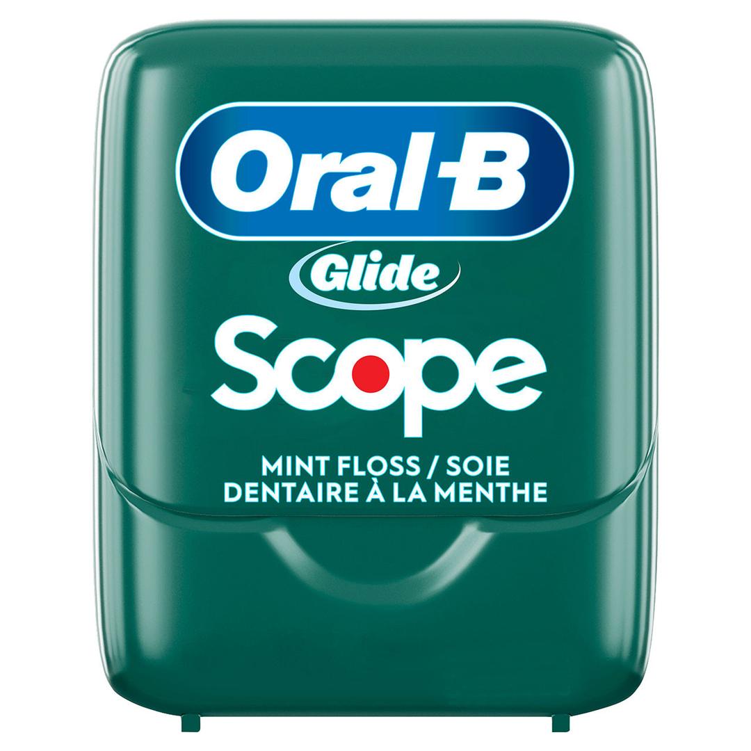 Oral-B Glide w Scope Flavor, Mint Dental Floss (Pack of 4)