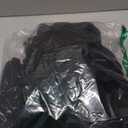 Gacaky Sweatshirt for Women Oversized Casual Long Sleeve Button Henley Neck Pullover Tops Fashion Outfits Clothes (X-Small, Black)