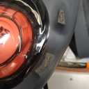 Nike Vapor Pro 1 Football Cleats (HM8850-104) (Black/Dark Grey/Bright Crimson/Black), Size 8