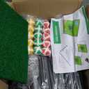 Portable Golf Chipping Game Set for Dads & Junior Golfers - Indoor, Outdoor Backyard & Lawn Fun with 24 Sticky Balls, Putting Mat, 2 Putter & Carry Bag - Easy Setup Family Golf Gifts