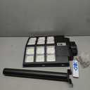 JAYNLT Y-5200W Solar Street Lights Outdoor,Commercial Parking Lot Lights Dusk to Dawn, Waterproof Solar Security Flood Lights with Motion Sensor and Remote for Yard, Garage, Driveway (1Pack)