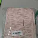 BAGSMART Quilted Duffle Bag for Women, Weekender Overnight Gym Travel Carry-On Bag, Pink