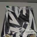 fun shack Black and White Striped Suit Mens Costume, Halloween Costumes for Adults, Halloween Costumes for men (X-Large)