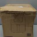 CHEFMAN 2 Qt Mini Air Fryer  Digital Space-Saving Compact Air Fryer with Nonstick and Dishwasher Safe Basket, Quick & Easy Meals in Minutes, Features Digital Timer and Shake Reminder  Black