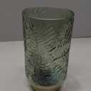 ULAROOM Cordless Lamp Rechargeable Battery Operated lamp, Glass Table Lamp Remote Control - Dimmable Brightness Touch Wireless Bedside Lamp for Bedroom Kitchen Dining Home Living Room Decor Green, Lightbulb Not Included