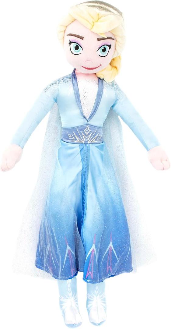 Jay Franco Plusg Pillow Buddy Super Soft Polyester Microfiber | Disney Frozen 2 Elsa 25 inch (Official Disney Product)