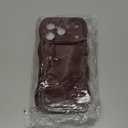 FABSPARK Phone Case for iPhone 17 Pro Case,Simple Wave Design Wavy Frame Soft Silicone Aesthetic for iPhone 17 Pro,Wine Red