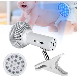 Jaundice Light Therapy Newborn Baby Infant Portable Blue Lamp for Physical Jaundice Skin Care Machine with 18pcs LED Light Chips Devices for All Skin Types for Professional and Home