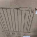 Narrow Baby Gate 24.4-29 Inch for Stairs Pet Dog Gates Indoor for Doorways