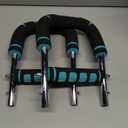 Twister Arm Trainer, Adjustable 5 Resistance Levels (40-130 lbs) Chest & Arm Workout Equipment for Men & Women, Ergonomic Home Gym Strength Trainer with Anti-Slip Handles & Carry Bag