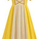 Renaissance Medieval Dress Princess Dress Girls Irish Costume Cosplay Retro Gown Birthday Halloween Xmas Party