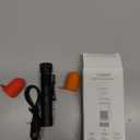 S5 1400 Lumens Mini Flashlight Rechargeable- Super Bright LED Pocket Light with Magnet & Clip, Red/Orange Diffuser,Small AA EDC Flashlight for Outdoor, Camping, Hiking, Emergency