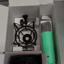 RDE NT1 Signature Series Large-Diaphragm Condenser Microphone with Shock Mount, Pop Filter and XLR Cable for Music Production, Vocal Recording, Streaming and Podcasting (Green)