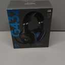 Logitech G432 Wired Gaming Headset, 7.1 Surround Sound, DTS Headphone:X 2.0, Flip-to-Mute Mic, PC (Leatherette) Black/Blue