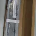 LazBlinds No Drill Blinds for Indoor Windows, Cordless 1" Vinyl Mini Blinds, Privacy S-Curve Blinds for Windows, Room Darkening Horizontal Window Blinds and Shades for Home, 37" W x 64" H, Grey