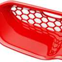 Engine Hood Vent Air Intake Moulding Cover Trim for 2021-2026 RAM 1500 TRX/RHO (Red)
