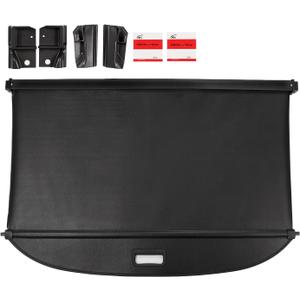 Powerty Cargo Cover for 2021-2025 2026 Buick Envision Retractable Trunk Cover Trunk Shielding Shade for Envision Accessories Cargo Luggage Cover Punch-Free
