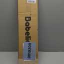 BABELIO Metal Baby Gate Extender, 5.5inch (14cm) White Baby Gates Extension Extra Wide Accessories for Stairs & Doorways, NO Need Tools NO Drilling,30" Tall