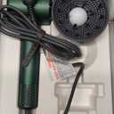 Tideway Hair Dryer Professional HighSpeed Ionic Blow Dryer 110,000 RPM, Compact Hair Dryer with Magnetic Diffuser, Fast Drying with Brushless Motor Low Noise Smart Temperature ControlH11