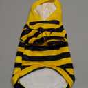 Pet Bee Halloween Costume Dog Hoodies Cat Holiday Cosplay Warm Clothes Puppy Cute Hooded Coat Christmas Outfits for Cat and Small Dogs (C, Large), YELLOW