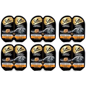 Sheba Perfect Portions Pate Savory Chicken Entree 2.6 Ounce Pack of 24 EXP: 11/04/2027