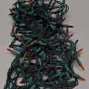 Christmas Lights Multicolor 100 Count Incandescent Light UL Certified Connectable Christmas Tree Lights with Green Wires for Indoor Outdoor Xmas, Wedding, Holiday, Party, Home Decorations