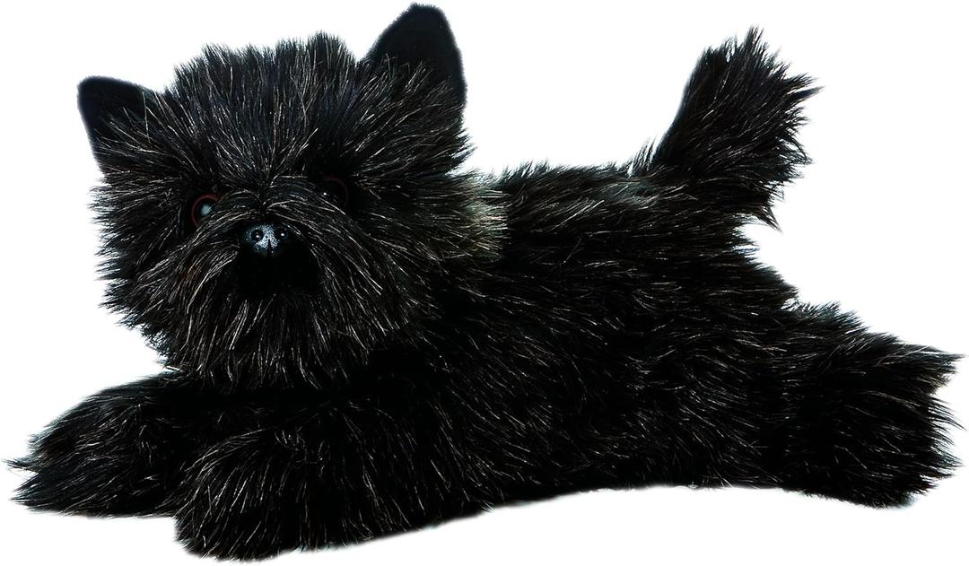 Aurora Adorable Flopsie Toto Stuffed Animal - Used to Create Imaginative Play Adventures - Perfect for Birthdays, Kids and Adults, All Ages - Brown 12 Inches