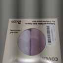 Baby Lounger Cover Pack of 2- Silky Soft and Breathable Infant Lounger Cover, Newborn Lounger Slipcover for Baby Boys Girls, Fits Cpzzkq & Most Loungers, Cover Only, Purple