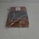 Hiware 3 Pieces Extra Large Wooden Cutting Boards Set- Bamboo Cutting Boards for Kitchen Meal Prep & Serving, Cutting Board with Deep Juice Groove & Built-in Handles, Charcuterie & Chopping Board (Brown)