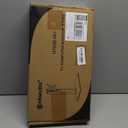 Single LCD Computer Monitor Free-Standing Desk Stand Mount Riser for 13 inch to 32 inch screen with Swivel, Height Adjustable, Rotation, Vesa Base Stand Holds One (1) Screen up to 77Lbs(HT05B-001)) (Black)