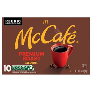 Mc Cafe, Premium Roast Kcup, 10 Count, Best By: 30 NOV 2025