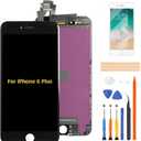 A-MIND for iPhone 6 Plus Original Screen Replacement,kit A1522 A1524 A15935.5 inch LCD Display Touch Screen Glass Digitizer Full Assembly Repair Kits,with Tools (Black)