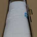 Ergonomic Memory Foam Pillow with Washable Zippered Soft Cover Contour Cervical pillows for Neck Pain and Side Sleeper Back Support Orthopedic Pillow, White (Standard - 21.5Lx14Wx(3.4"-4.2")H)