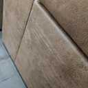 Telora Caramel Chair and 
Emerald Home Furnishings LakeView Presley Sofa - Brown