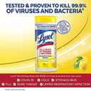 Lysol Disinfectant Wipes, For Disinfecting, Deodorizing, and Cleaning, Lemon & Lime Blossom, 35ct (35 Count (Pack of 1))