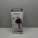 Airpot Coffee Dispenser Thermal with Pump,3L/102 Oz Insulated Stainless Steel Large Airpot Coffee Carafe Lever Action for Hot/Cold Water,Thermal Carafe for Hot Cocoa for Parties (101.4 Ounces)