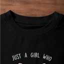 RoseSeek Girl's Letter Bow Graphic Tees Short Sleeve Crewneck Cute Shirts for Teen Girls Trendy