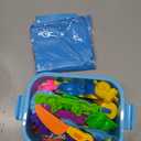 Dough Tool Set, 31 Pcs Basic Dough Tools Kits for Kids, Dough Accessories Includes Storage Container, Mat, 3D Animal, Cutters Roller, Rolling Pins, Safety Scissors