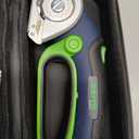 ZEITE 4V Cordless Electric Scissors,Cardboard Cutter with 2 Blades,Storage Box,USB Charging Cable,Power Rotary Cutter,Max Cutting 1/4",for Cardboard Box,Thin Carpet & Plastic, Easy to Hold and Safe
