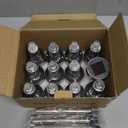 Solar Lights Outdoor Waterproof, Stainless Steel LED Landscape Lighting, Solar Garden Lights, Outdoor Christmas Decorations for Yard, Pathway, Walkway, Patio, Lawn - 12 Pack(Warm White)