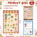Kids Pretend Play Notepads 4X6 In Pretend Play Notebooks Playtime Notepads Variety Role Play Game Accessories Pages Each for Kids Toddlers 3-5(3,Colored)