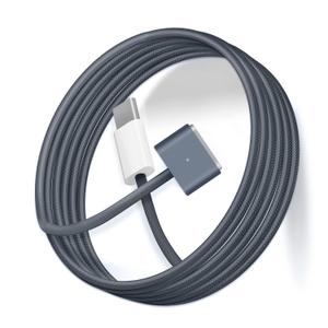 140W USB-C to Magnetic 3 Cable(2m/6.6ft),Compatible with Mac Air 2023/2022(M2),Mac Pro 2023(M1,M2,M3 13-16 inch),MacBook Pro Charger Cord (M2,M3,M4) (Midnight Blue)