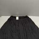 Simlu Skirts for Women Regular and Plus Size Skirt with Pockets Below The Knee Length Ruched Flowy Midi Skirt, Large
