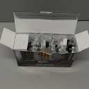 BESTTEN 10 Pack Single Pole Decorator Light Switch with Wallplate, 15A 120/277V, Rocker Paddle Wall Switch, On/Off Interrupter for LED and Other Lamps