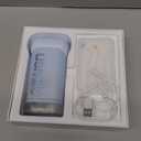 usmile C10 Portable Water Flosser  Travel-Friendly, 95-Day Battery, 4 Modes, 360 Nozzle, 180ml Tank, IPX7 Waterproof, Dentist-Recommended for Braces, Implants & Sensitive Gums (Blue)