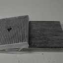 Puroma Cabin Air Filter with Activated Carbon, Replacement for CP285, CF10285, Toyota Camry, RAV4, Highlander, Corolla, 4Runner, Tundra, Prius, Sienna, Lexus, Scion, Subaru, Jaguar (2 pcs)