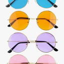 CHRORINE Hippie Sunglasses Assorted Colors hippie glasses for women