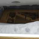 33x22 Black Waterfall Drop In Kitchen Sink with Fuacet Combo, 33" W x 22" D x 10" H